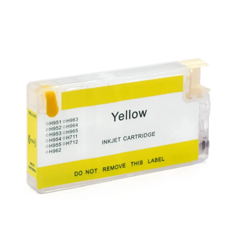 خرطوشة حبر فارغة قابلة لإعادة الملء لا رقاقة ل HP 950 951 952 953 954 955 956 957 958 959 962 963 964 965 966 967 968 969 711 712
