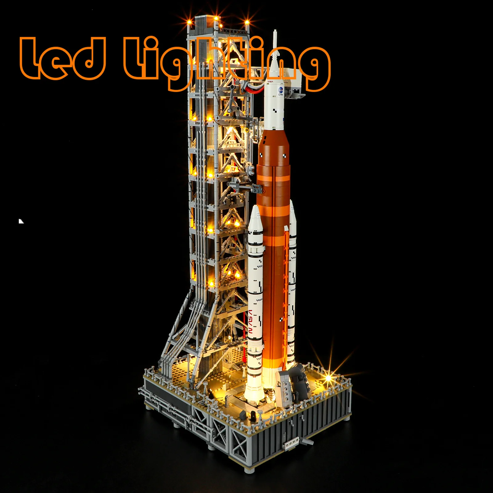 

Led Light Kit Tailored For 10341 Artemis Space Launch System Not Include Building Block(Only Lighting Set)