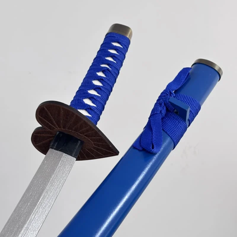 

100cm Bleach Weapon Aikawa Robu Katana Weapon Cosplay Anime Wooden Sword Model Costume Party Anime Show Japan Samurai Sword