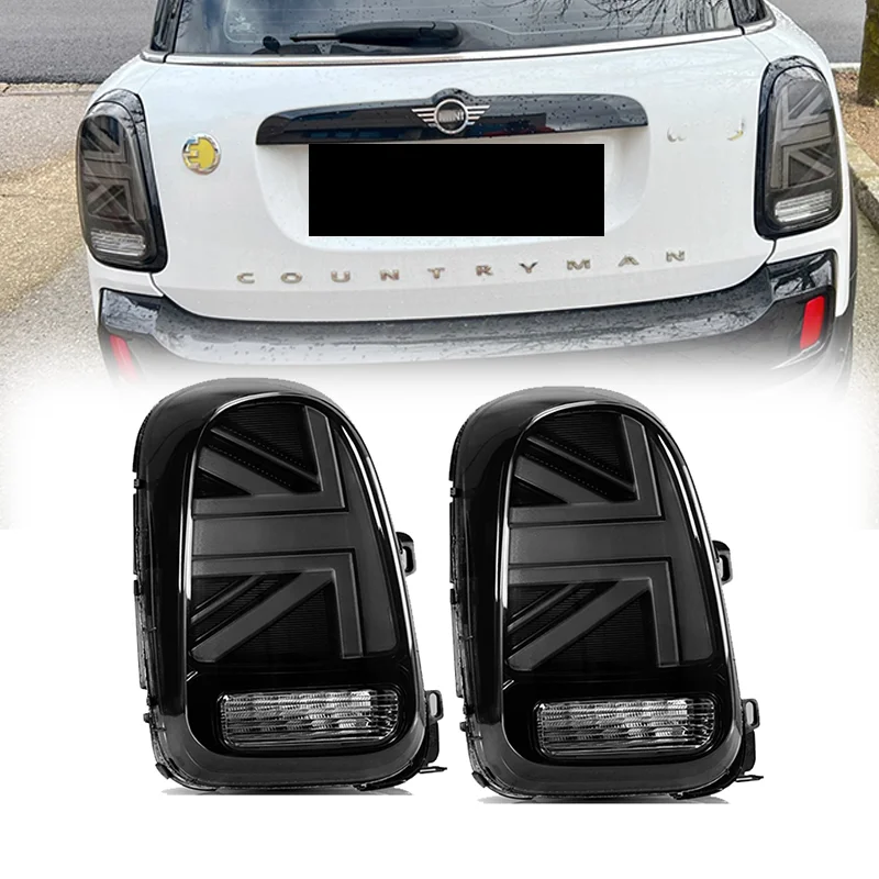 

Auto Led Tail Lights For BMW Mini Cooper Countryman F60 2017-2022 Rear Brake Sequential Turn Signals Taillight Assembly