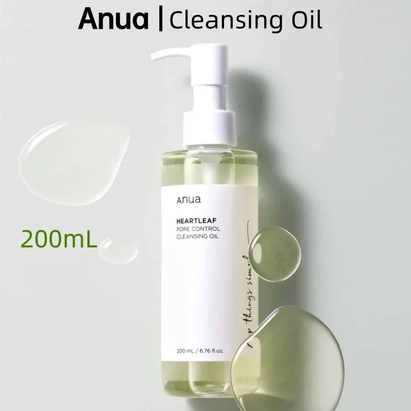 Anua Skincare Products cleaning oil for face Pore Control Cleansing Oil Gentle Non-lrritatingSuitable For Sensitive Skin 200ml