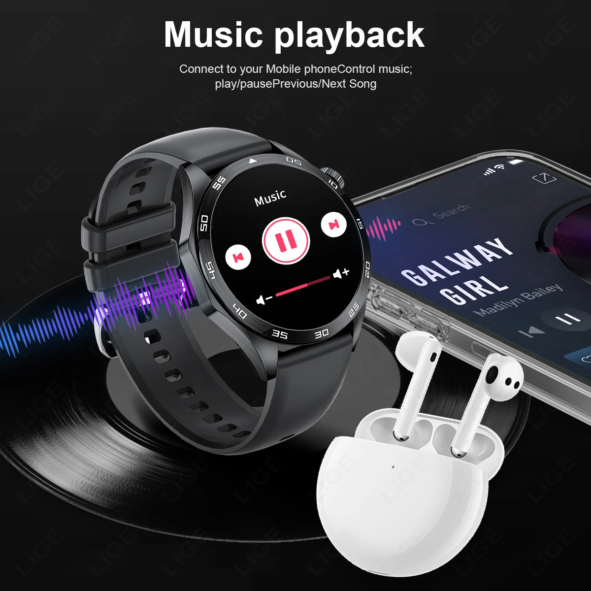 Men ECG Smartwatch Bluetooth Call Waterproof Sports Fitness Smart Watches Heart Rate Monitoring Health Bracelets For Android IOS