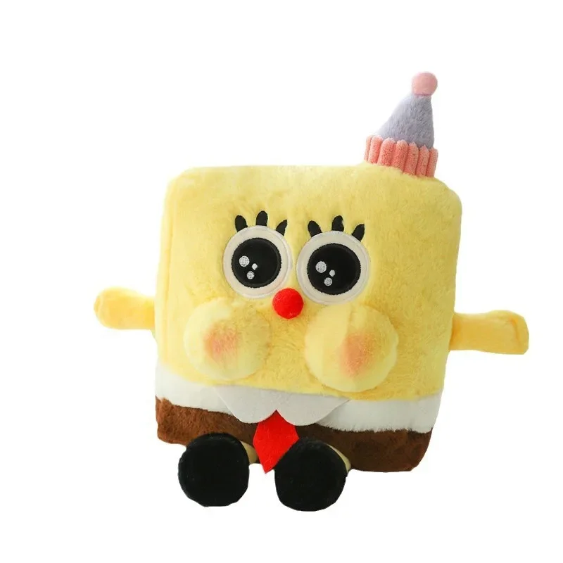 Jouets en peluche Bob l'éponge de grande taille pour enfants, kkStar, Eugene H. Krabs, Gary l'escargot, poupées, oreiller, décorations de chambre, cadeau d'anniversaire