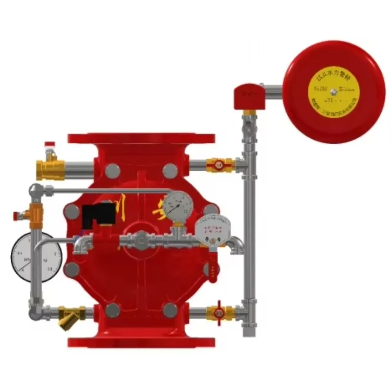 نظام صمام Deluge صمامات شفة أخدود من الفولاذ المقاوم للصدأ صمامات Deluge إنذار الحريق صمامات Deluge #6