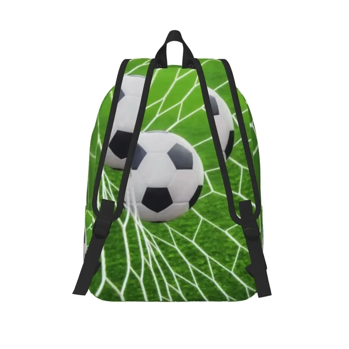 كرة القدم الهدف السفر حقيبة من القماش النساء الرجال مدرسة الكمبيوتر لطيفة كرة القدم الرياضة كلية الطالب Daypack أكياس
