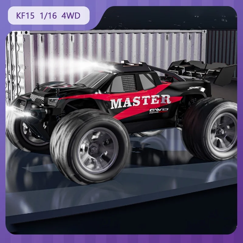 

Kf15 1/16 4wd Rc Car30km/H Climbing Cross-Country Remote Control Car 390 Motor Racing Drift Racing Cars Children'S Adult Gift
