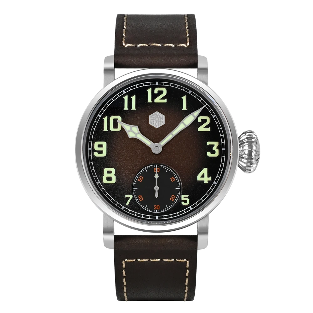 San Martin Vintage 44.5mm Mechanical Watch 10Bar Waterproof