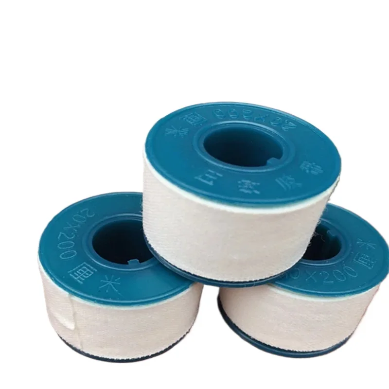 1 Roll First Aid Hemostatic Bandage Adhesive Tape Emergency Styptic Bandages Pressure Sensitive Adhesive Tape Patch 2cm*200cm