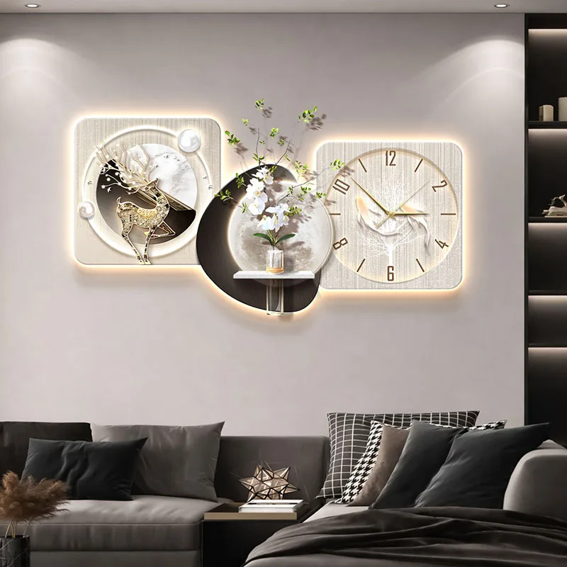 High Quality Aesthetic Wall Clocks Design Creative Fashion Simple Wall Watch Minimalist Silent Horloge Murale Home Decoration