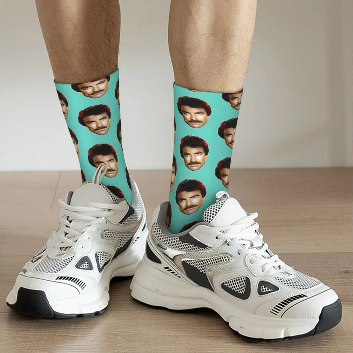 Tom Selleck – chaussettes pour adultes, chaussettes unisexes, chaussettes pour hommes et femmes