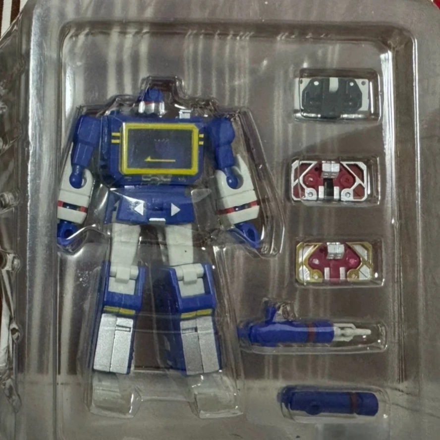 الطبعة الثانية PT-04 Soundwave PT04 شريط التحول G1 حرب الجيب الصغيرة KO عمل الشكل روبوت تشوه لعب الاطفال هدية