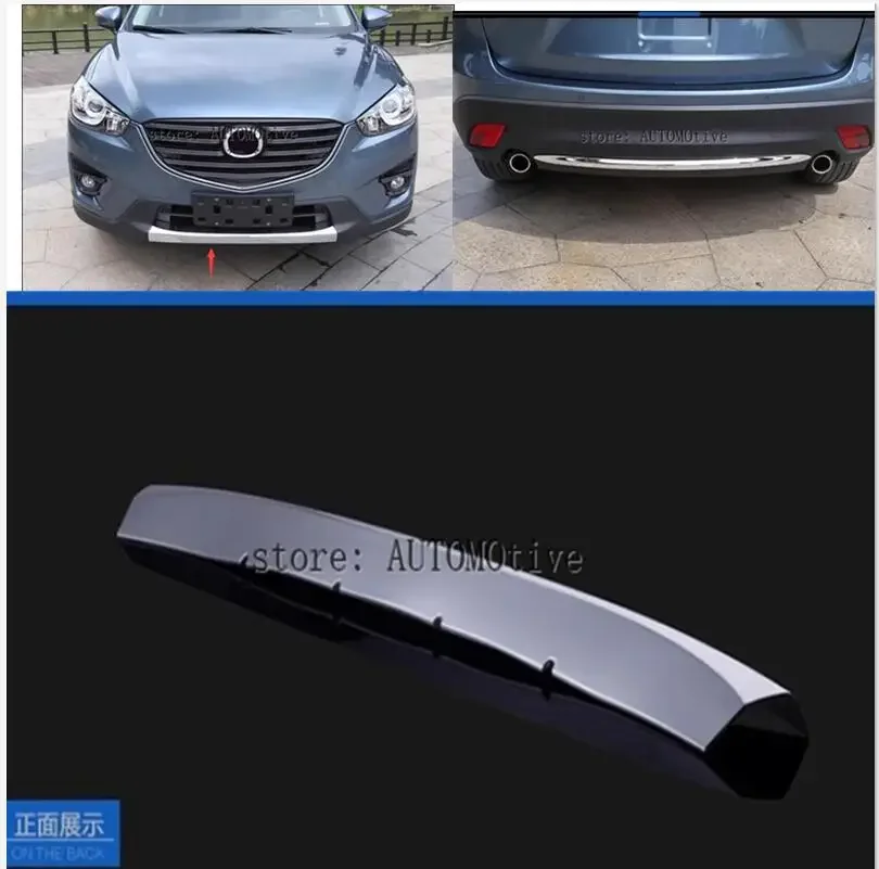 

Chrome Front Bumper Trim Protection Exterior For 2012-2015 for Mazda CX-5 CX5