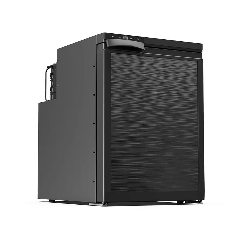50L 65L DC12V 24v double door direction RV freezer refrigerator car refrigerator optional