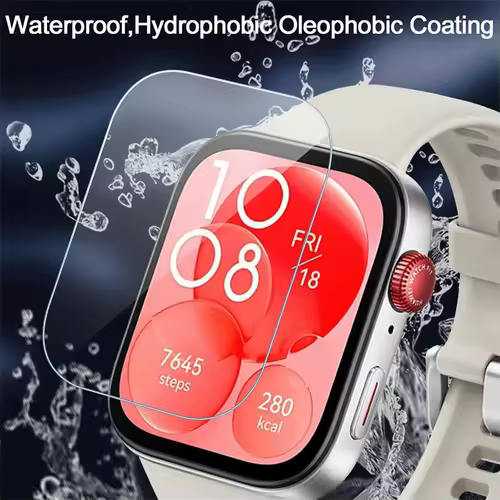 5PCS Screen Protector For Huawei Watch Fit 3/4/Pro Anti Scratch Clear TPU Hydrogel Film Huawei Watch Accessories Protective film - Image 6