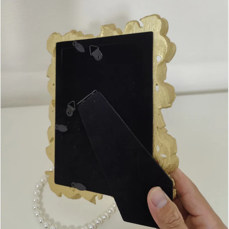 إطار الصورة الراتنج غرفة المعيشة سطح المكتب الجدول هدية الديكور تخطيط جديد الراقية إطار أوراق الجنكة تصميم اطلاق النار الدعائم