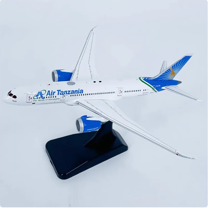 1:400 Scale Air Tanzania B787-8 Aircraft 5H-TCG Aircraft Model Alloy Decoration Commemorative Collection Gift