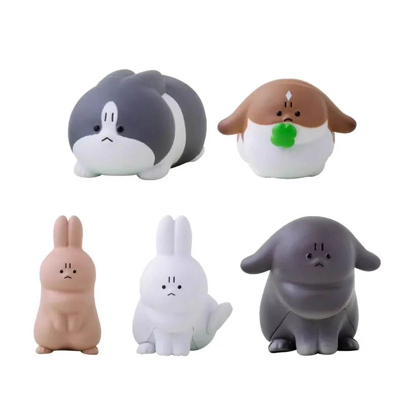 ของเล่นแบนได 5 ชิ้น ตุ๊กตาการ์ตูนน่ารัก แองกรี้ ยูซ่า อะะะะะะ ของเล่นอนิเมะสำหรับเด็ก ฟิกเกอร์แอคชั่น ของขวัญ ของสะสม โมเดลตั้งโต๊ะ ของตกแต่ง