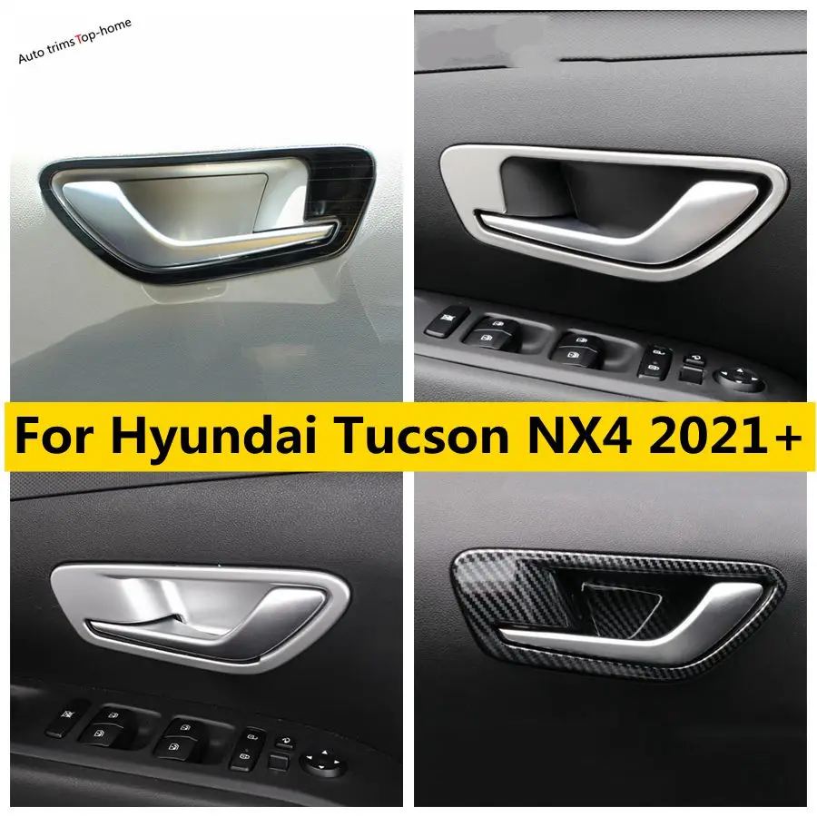 

Door Pull Doorknob Handle Bowl Catch Cover Trim Inserting Decal Panel Accessories Cover Trim For Hyundai Tucson NX4 2021 - 2025