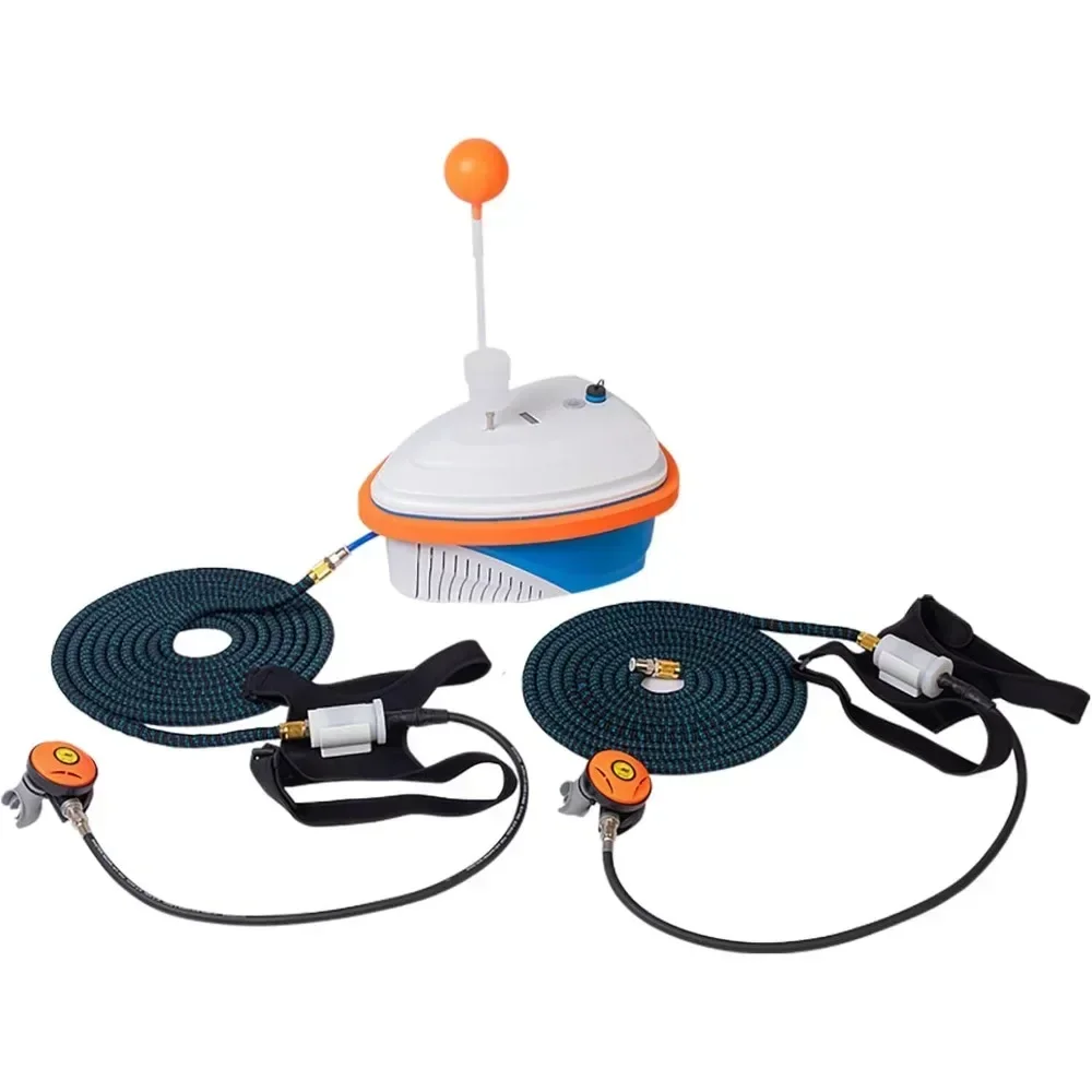 

2024 New Diving Port le for Dual Users Underwater Scuba 7-10hours Deep 15 Meters Float Diving Device Rescue Fishing
