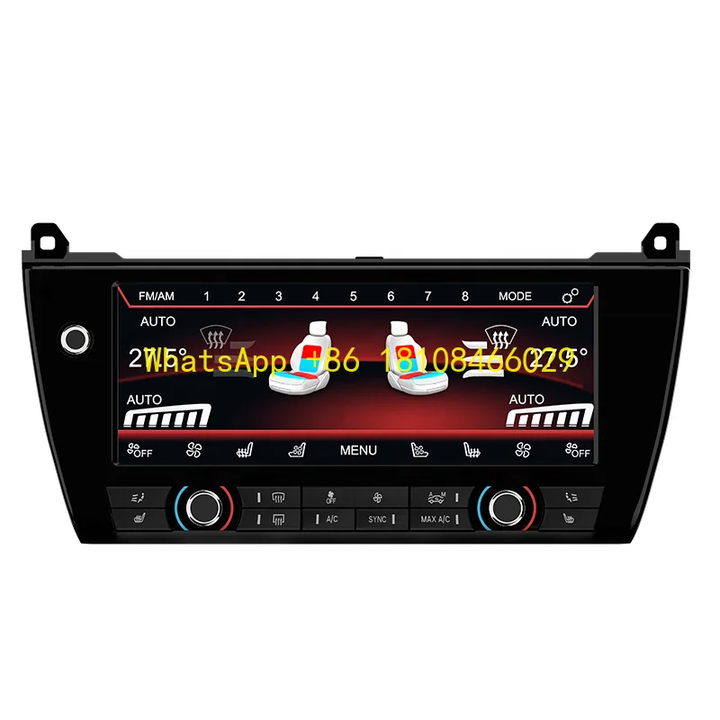 

Сенсорный экран управления кондиционером переменного тока, цифровой ЖК-экран для BMW 5 серии F10 F11 F18 2011-2017, воздушный экран