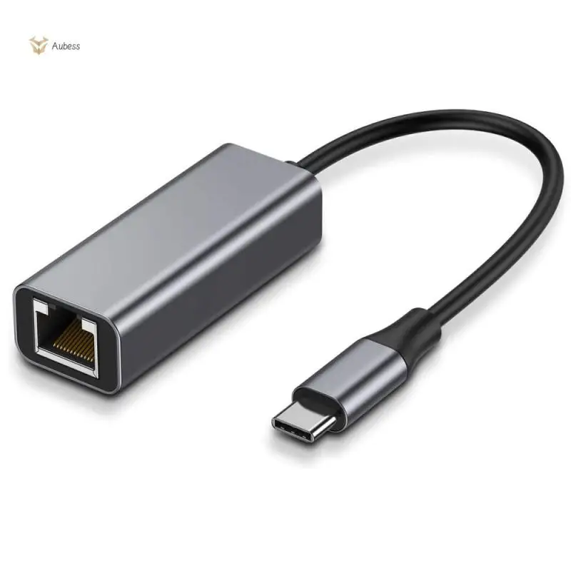 3.0 To 2.5G LAN Gigabit Ethernet Adapter RTL8156B 2500/1000/100Mbps USB C 3.1 RJ45 Network Card for Laptop Desktop PC