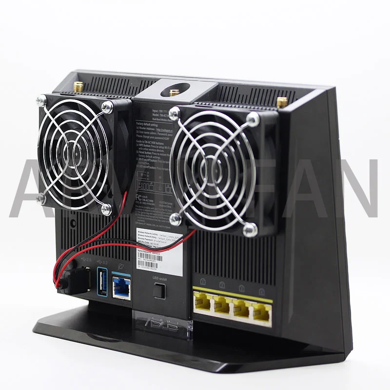 Ventilateur USB de refroidissement de routeur d'origine AC86U EX6200 AC15 RT-AC68U 70x70x15mm