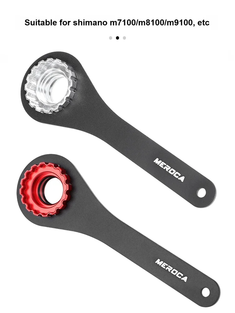 AliExpress NONE Bicycle 12 Speed Disc Brake Rotor Direct Installation Removal Tool Crankset Socket Wrench Suitable for Shimano m9100 m8100 m7100