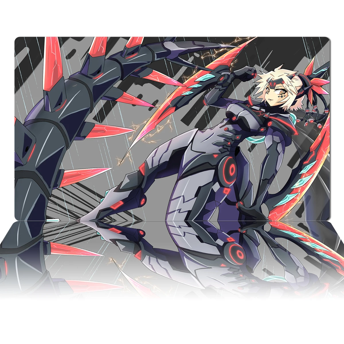 

YuGiOh Playmat Dinomorphia Kentregina TCG CCG OCG Коллекционный коврик для карточных игр Аниме Коврик для мыши Резиновый настольный коврик Зон Бесплатная сумка 60x35 см