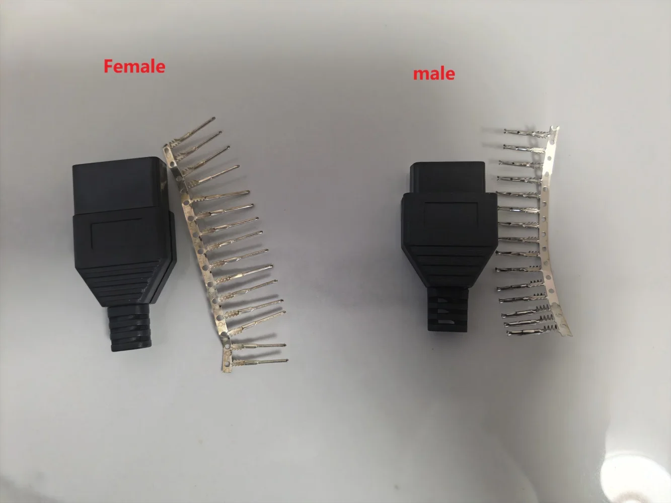 Plastic Shell for For SFC Nes Snk Snes handle extension cord plug box fitting shell Male Female Connector Housing