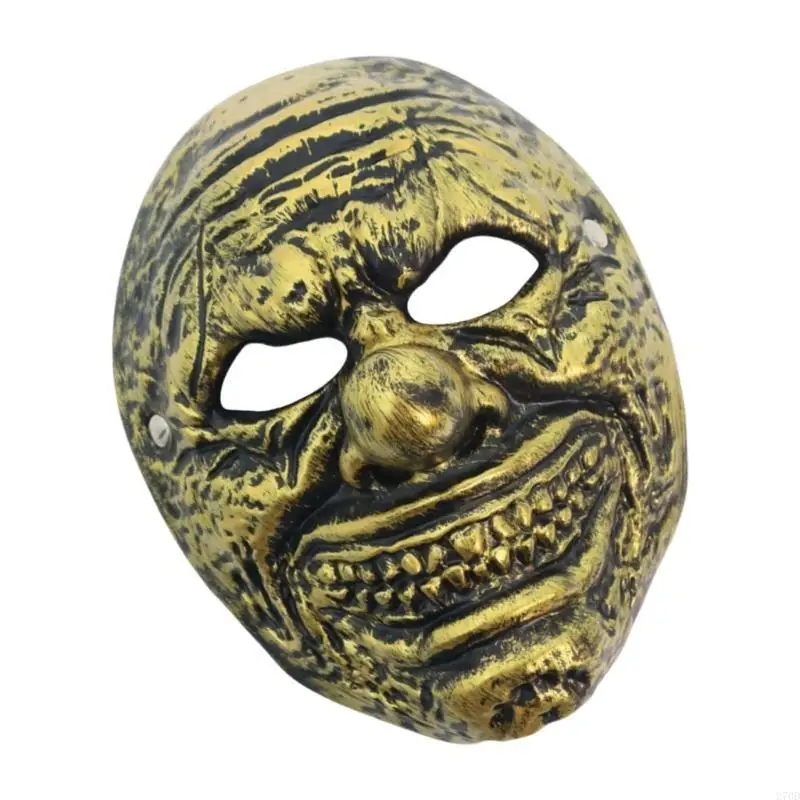 Masque mascarade 270D, masque Clown drôle, masque Mardi Gras, masque Cosplay effrayant, masque fête pour robe