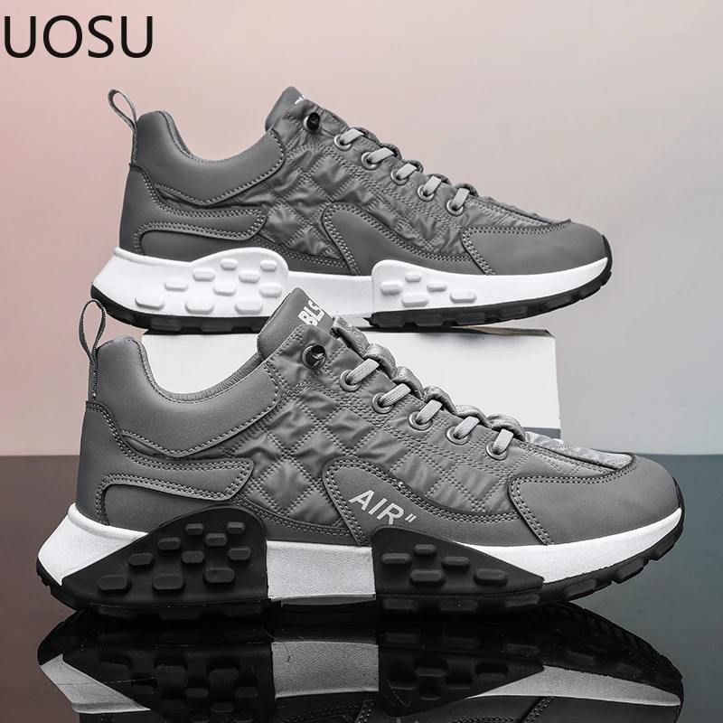 UOSU-zapatillas de deporte para hombre, zapatos deportivos bonitos y modernos, elegantes e informales, de alta calidad, populares, nuevo estilo