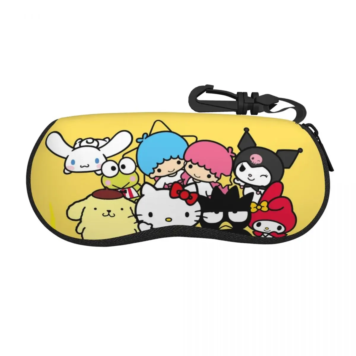 Hello & Friends Cartoon Glasses Case Men Women Fashion Box My melody Cinnamoroll Glasses Storage Box Gift Sunglasses Box