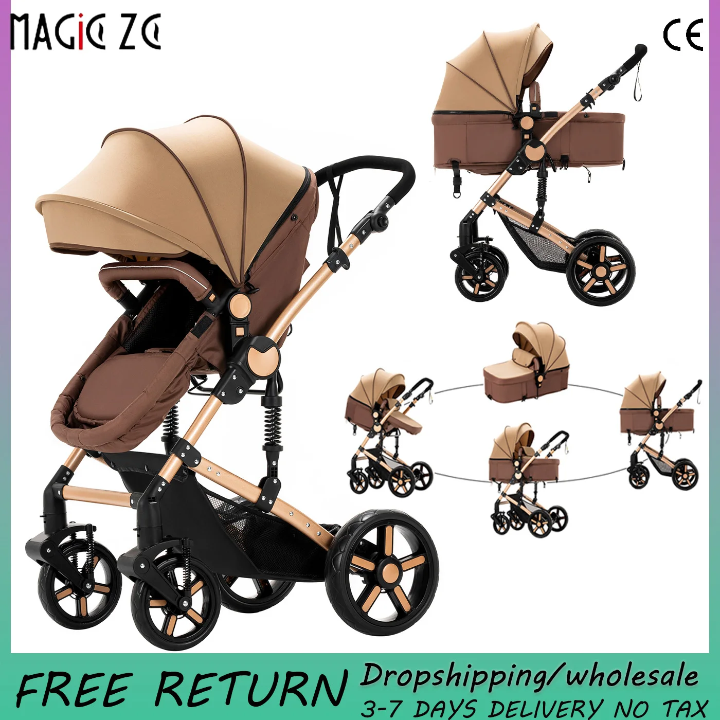 

Lightweight stroller Newborn Infant baby pram stroller for luxury baby folding car travel stroller lightweight compact car