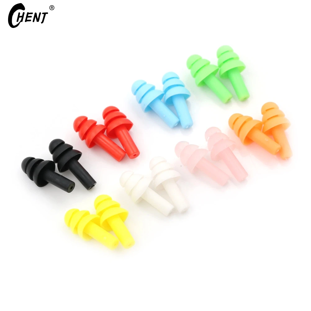 20Pcs TPE Protective Earplugs Noise Resistant Earplugs Sleep Soundproof Earplugs