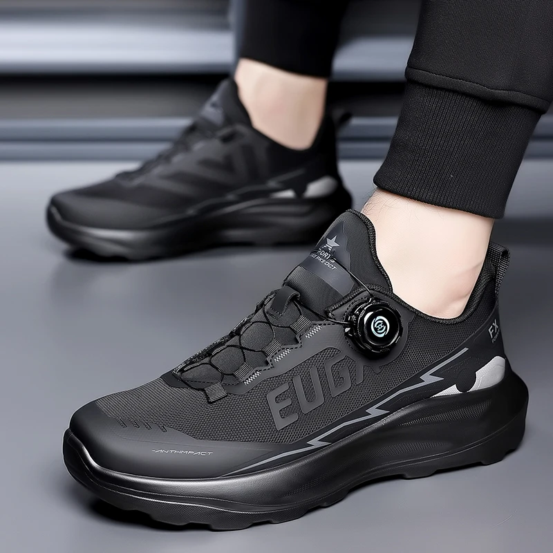 

Динамичные мужские кроссовки для весны и лета, дышащие и популярные, с поворотным механизмом регулировки, спортивные повседневные кроссовки для бега, для активного отдыха на природе