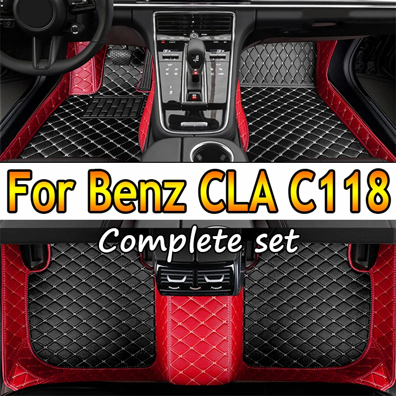 

Car Mats Full Set For Mercedes Benz CLA C118 2020~2022 Anti-dirt Pad Car Floor Mats Waterproof Floor Mat Carpet Car Accessories