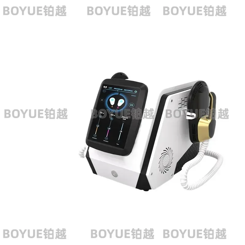 Magnetic Body Shaper Slimming Device Abdominal Muscle Trainer Black Gold Vertical Plastic Beauty Instrument for Waistline