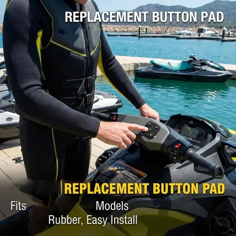 M76E Black Marine Control Pad, Replacement Use for RXT Routine Service Work