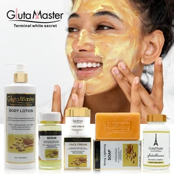 Gluta Master-Brightening e Lightening Skin Care, Glutationa Whitening, Anti-Spots, Anti-Aging, Keep Shiny for Caramel Skin