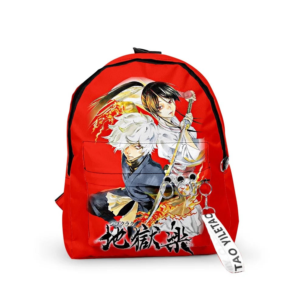 

Рюкзак Jigokuraku Hell's Paradise в стиле аниме, школьная сумка, дорожная сумка, повседневный стиль, рюкзаки в стиле Харадзюку, сумки унисекс