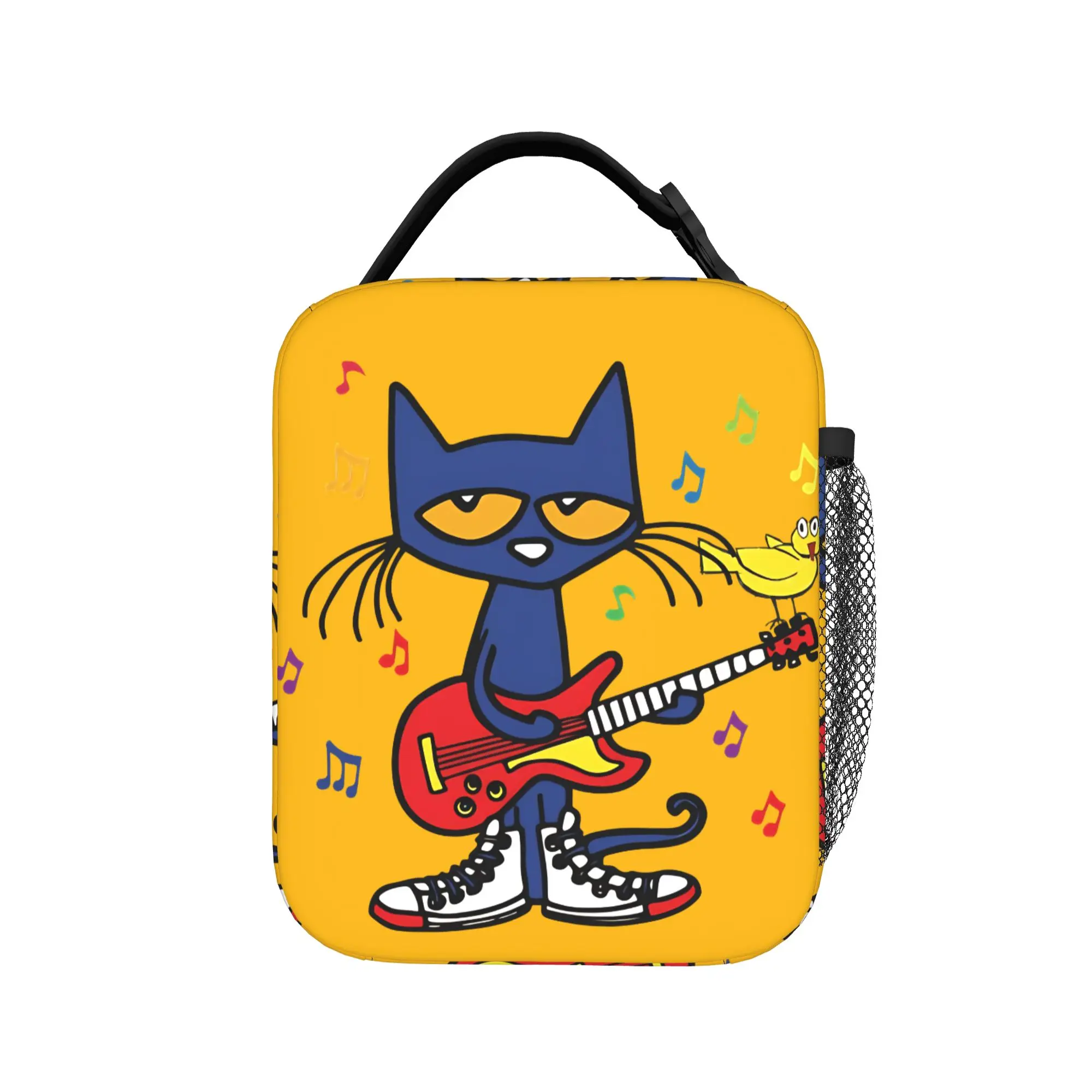 Petes Cartoon Cats Insulated Lunch Bag Cooler Bag Reusable,Lunch Container  Portable Tote Lunch Box Men Women College  Picnic