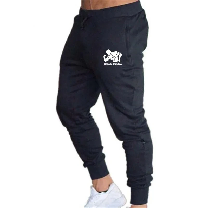 

Men Running Pants GYM Fitness Muscle Pants Running Sweatpants Slim Sport Trousers Men Jogging Skinny Sport Pencil Pants