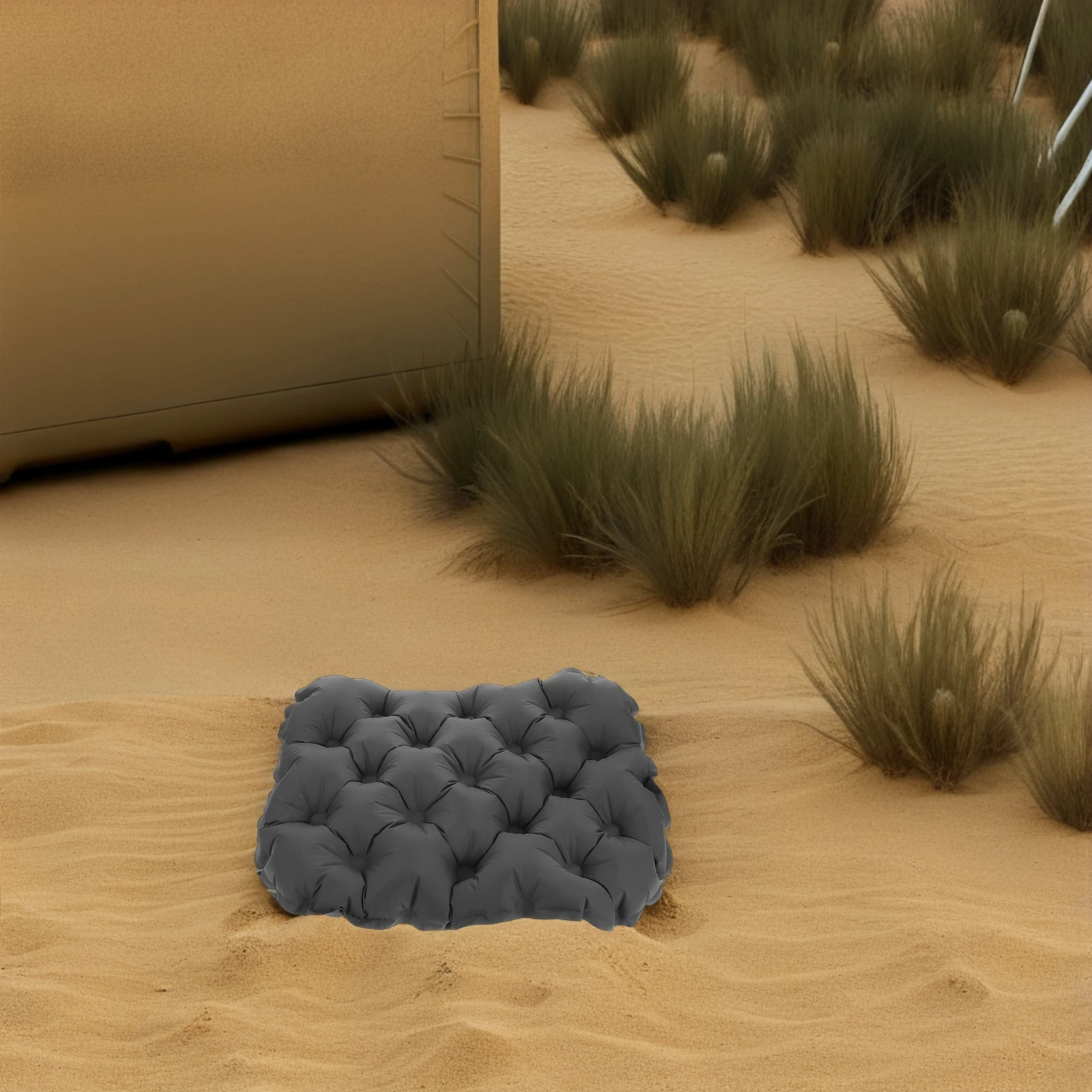 Cuscino gonfiabile per esterni Cuscino per sedile da escursionismo pieghevole leggero Cuscini per sedie da campeggio Air Tpu Staduim per barca da viaggio portatile