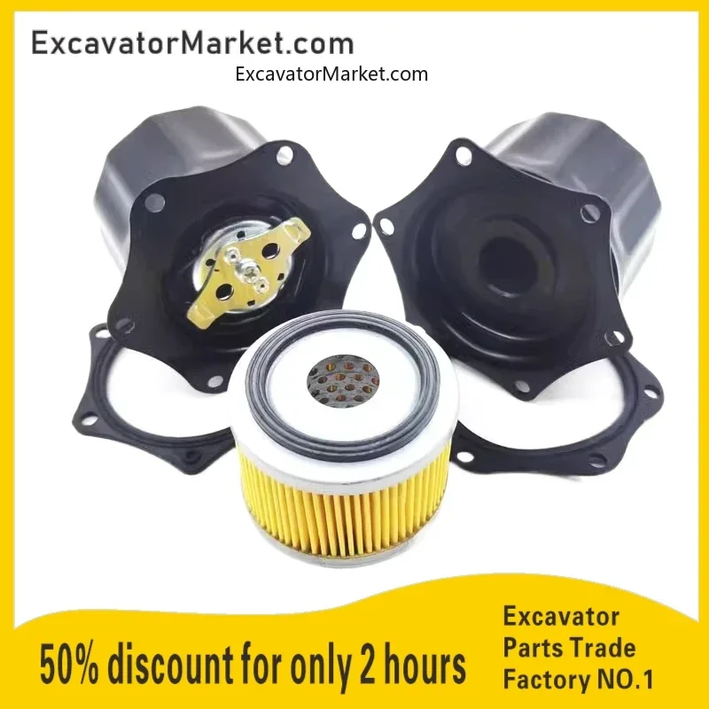 Excavator accessories For Doosan daewoo dh dx DH60/150/225/220-7-9 hydraulic oil tank cover exhaust valve breathing filter