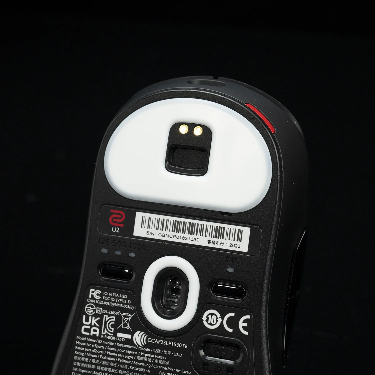TBTL Mouse Skates for ZOWIE U2 FK2-DW S2DWZA13-DW Custom Foot Stickers 0.7mm with Anti Overflow Glue Wireless Mouse Accessories