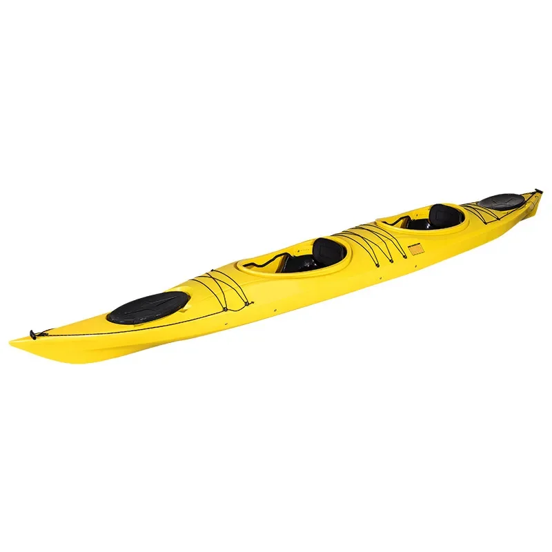 

Sit-in Kayak Double 2 Person Rotomolded Plastic Rowing Boats