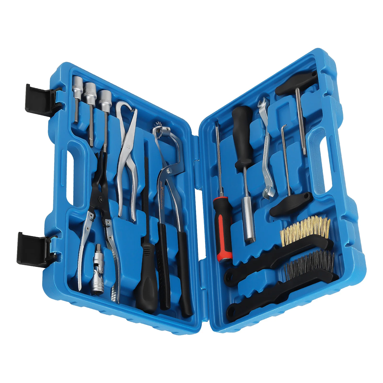 

New 15PC Drum & Disc Brake Tool Kit Brake Spring Remover and Installer Tool