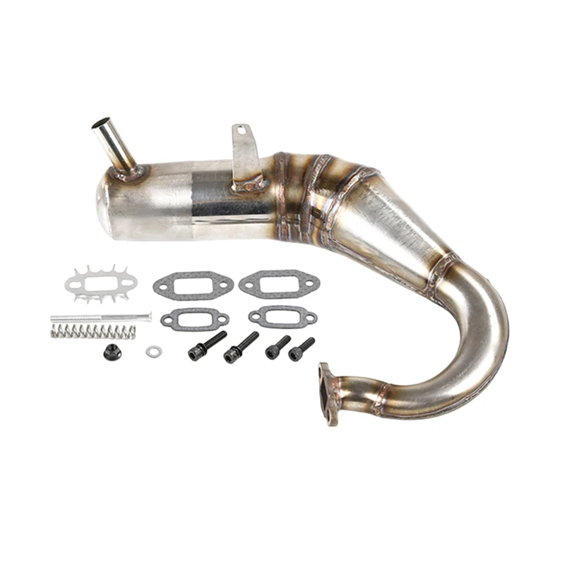 

Vehicle Upgrade With Dominator Pipe Exhaust For Lt R2 Losi 5Ive T Rovan Lt Kmx2 RC Car Parts