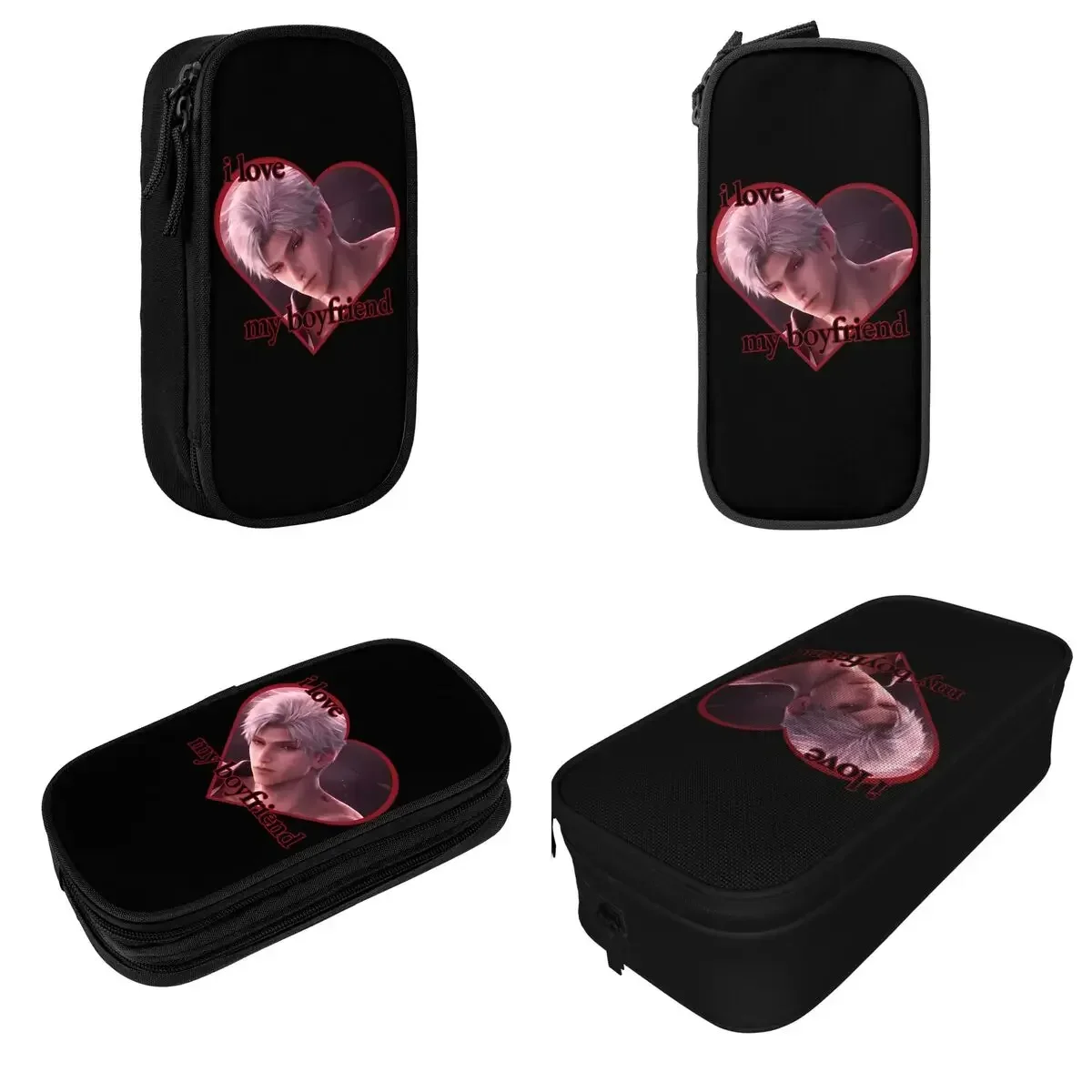 

Love & Deepspace Sylus Otome Game Pencil Case Pen Holder Bag Girl Boy Large Storage School Supplies Zipper Pencilcases