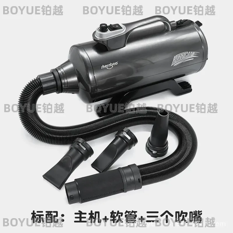 Shernbao DHD-2400T Pet Grooming Dryer Double Motor High Velocity Blower for Large Dogs Professional Salon Equipment